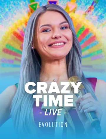 Crazy Time (Evolution), RTP 96.08%, playable at Neptune Play Casino
